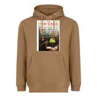 Toasted Coconut the new yorker 1973 Heavyweight Hoodie - linhVisuals