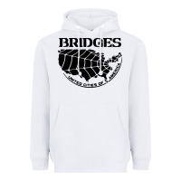 White bridges death stranding Heavyweight Hoodie - linhVisuals