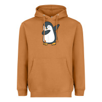 Meerkat penguin dabbing funny Heavyweight Hoodie - linhVisuals