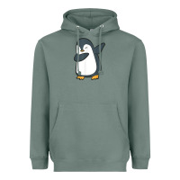 Sage penguin dabbing funny Heavyweight Hoodie - linhVisuals