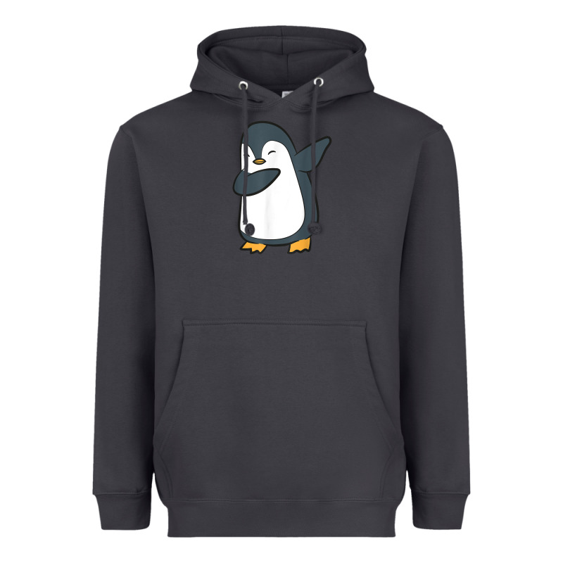 Penguin Dabbing Funny Heavyweight Hoodie by linhVisuals | Teevron