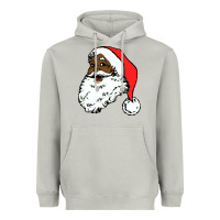 Moon Dust black santa claus christmas Heavyweight Hoodie - linhVisuals