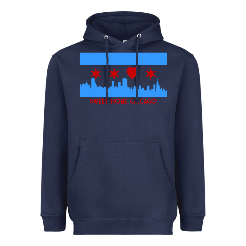 Sweet Home Chicago Heavyweight Hoodie by linhVisuals | Teevron