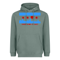 Sage sweet home chicago Heavyweight Hoodie - linhVisuals