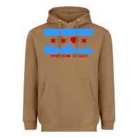 Toasted Coconut sweet home chicago Heavyweight Hoodie - linhVisuals