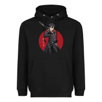 Black Sword art online -kirito Heavyweight Hoodie - linhVisuals