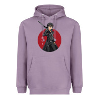 Lavender Sword art online -kirito Heavyweight Hoodie - linhVisuals