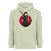 Matcha Sword art online -kirito Heavyweight Hoodie - linhVisuals