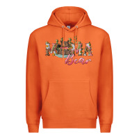 Carrot mama bear with daisy Premium Hoodie - RanaPortraitStore