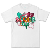 White Scrub life Premium Tee - CowGirlArtShop