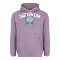 Lavender grandmillennial hydrangea style garden club Heavyweight Hoodie - linhVisuals
