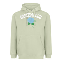 Matcha grandmillennial hydrangea style garden club Heavyweight Hoodie - linhVisuals