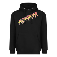 Black montrose Heavyweight Hoodie - linhVisuals