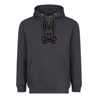 Smoke psychedelic bunny easter day, qsycho bunnies, easter 2022 Heavyweight Hoodie - linhVisuals