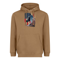 Toasted Coconut patriotic horse american flag   horse vintage Heavyweight Hoodie - linhVisuals