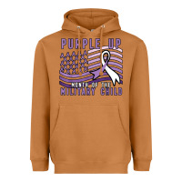 Meerkat purple up month of the military child Heavyweight Hoodie - linhVisuals