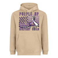 Purple Up Month Of The Military Child Heavyweight Hoodie | Teevron