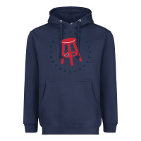 Navy barstool, barstool sports, call her daddy Heavyweight Hoodie - linhVisuals