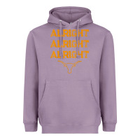 Lavender texas pride state usa alright alright alright t shirt Heavyweight Hoodie - linhVisuals