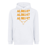 White texas pride state usa alright alright alright t shirt Heavyweight Hoodie - linhVisuals