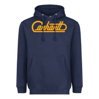 Navy CARHARTT Heavyweight Hoodie - linhVisuals