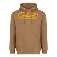 Toasted Coconut CARHARTT Heavyweight Hoodie - linhVisuals