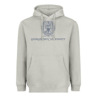 Moon Dust georgetown university Heavyweight Hoodie - linhVisuals