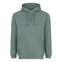 Sage georgetown university Heavyweight Hoodie - linhVisuals