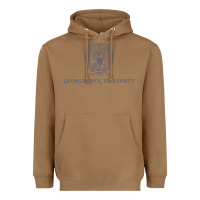 Toasted Coconut georgetown university Heavyweight Hoodie - linhVisuals