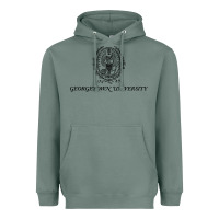 Sage georgetown university Heavyweight Hoodie - linhVisuals