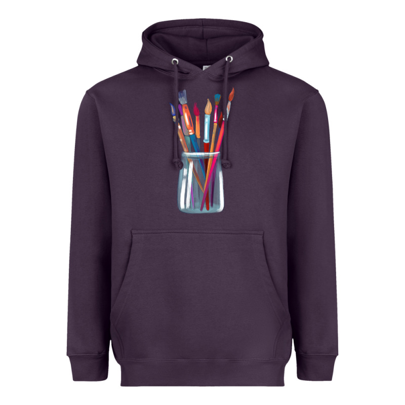 Paint Brushes Heavyweight Hoodie by linhVisuals | Teevron