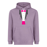 Pink Tux Tuxedo Heavyweight Hoodie | Teevron