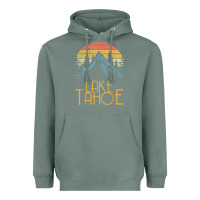 Sage vintage lake tahoe california nevada retro t shirt Heavyweight Hoodie - linhVisuals