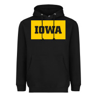 University Of Iowa, Uiowa, Iowa, Apparel Heavyweight Hoodie | Teevron