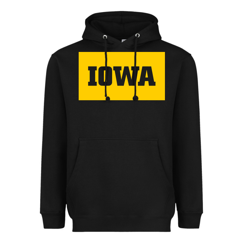 University Of Iowa, Uiowa, Iowa, Apparel Heavyweight Hoodie by linhVisuals | Teevron