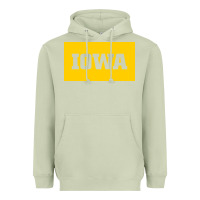 Matcha University of Iowa, UIowa, Iowa, apparel Heavyweight Hoodie - linhVisuals