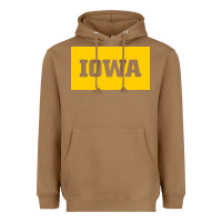 Toasted Coconut University of Iowa, UIowa, Iowa, apparel Heavyweight Hoodie - linhVisuals