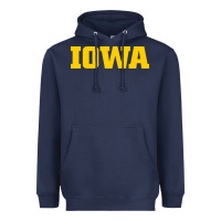 Navy university of iowa, Apparel Heavyweight Hoodie - linhVisuals