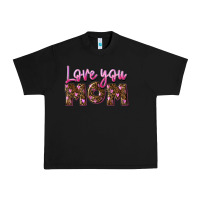Black Love you mom Mother's Day Urban Heavy Tee - FaDigitalArtStudio