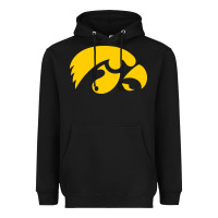 Black university of iowa athletics teams gear Heavyweight Hoodie - linhVisuals