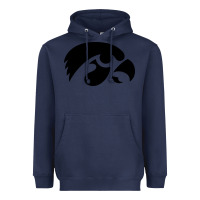 Navy university of iowa athletics teams gear Heavyweight Hoodie - linhVisuals