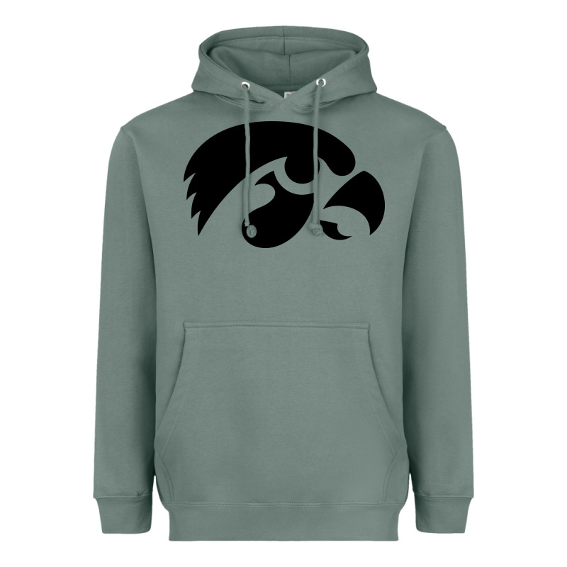 University Of Iowa Athletics Teams Gear Heavyweight Hoodie by linhVisuals | Teevron