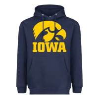 Navy university of iowa athletics teams gear Heavyweight Hoodie - linhVisuals