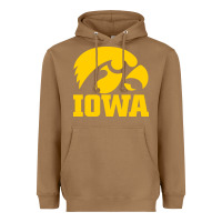 Toasted Coconut university of iowa athletics teams gear Heavyweight Hoodie - linhVisuals