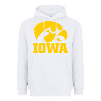 White university of iowa athletics teams gear Heavyweight Hoodie - linhVisuals