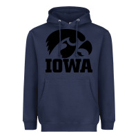 Navy university of iowa athletics teams gear Heavyweight Hoodie - linhVisuals