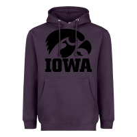 Plum university of iowa athletics teams gear Heavyweight Hoodie - linhVisuals