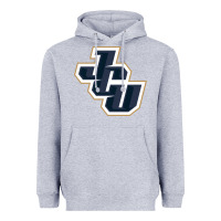 Heather Grey john carroll university blue streaks Heavyweight Hoodie - linhVisuals