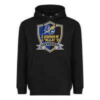 Black lehman college lightning Heavyweight Hoodie - linhVisuals