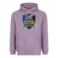 Lavender lehman college lightning Heavyweight Hoodie - linhVisuals